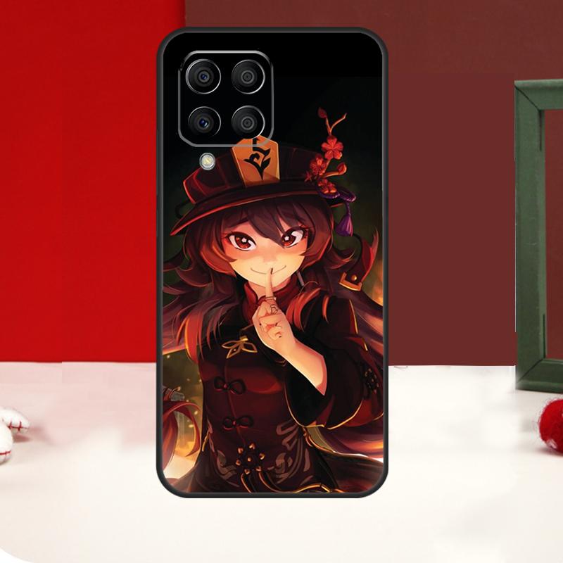 Genshin Impact Hu Tao Case For Samsung Galaxy M13 M23 M33 M53 M11 M21 M31 M51 M12 M32 M52 M20 M30s M14 M54 Cover