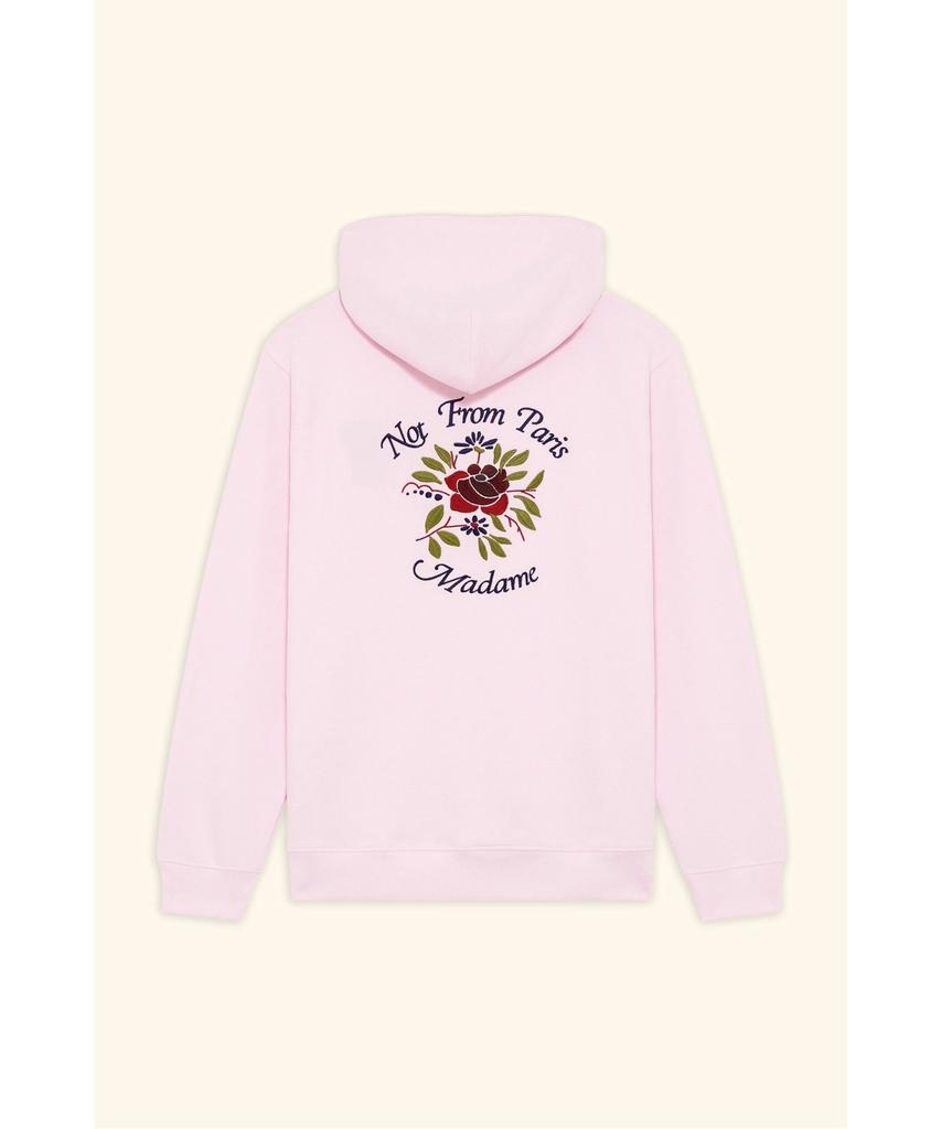 Drole De Monsieur Rose Slogan Hoodie D0Ths26201Pil
