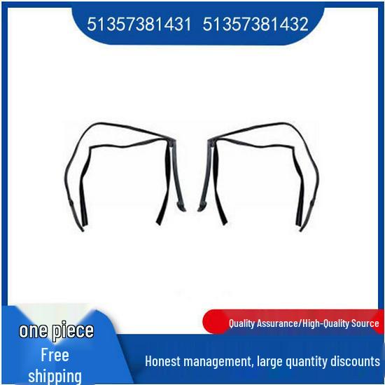 BMW 5 Series G30/G31 Rear Door Glass Weatherstrip 51357381431/32 Right Side