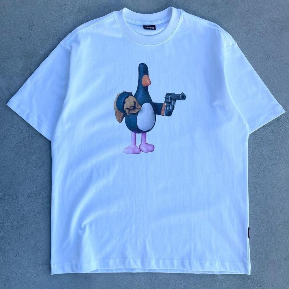 

Retro Wallace and Gromit Penguin Movie Unisex TShirt S5XL Unisex T-Shirt L