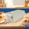 Practical Lunch Box 3200mAh Food Box Self Warming Food Storage Box 304Stainless Steel Texture for Various Setting