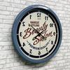 Santell Reverse Wall Made in Diameter 320 x Clock, Japan, BEAUTY, Gray, 40mm, SQ08-GY