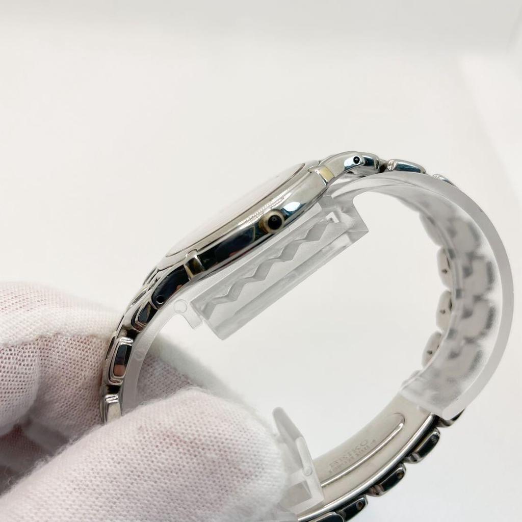 [USED] SEIKO DOLCE Stainless Steel Dress Watch, Two-Piece Model