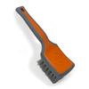 Detail Factory Tire Scrub Brush - Ergonomic Design for Easy Tire Cleaning Octane Solar Flare Orange X Gray