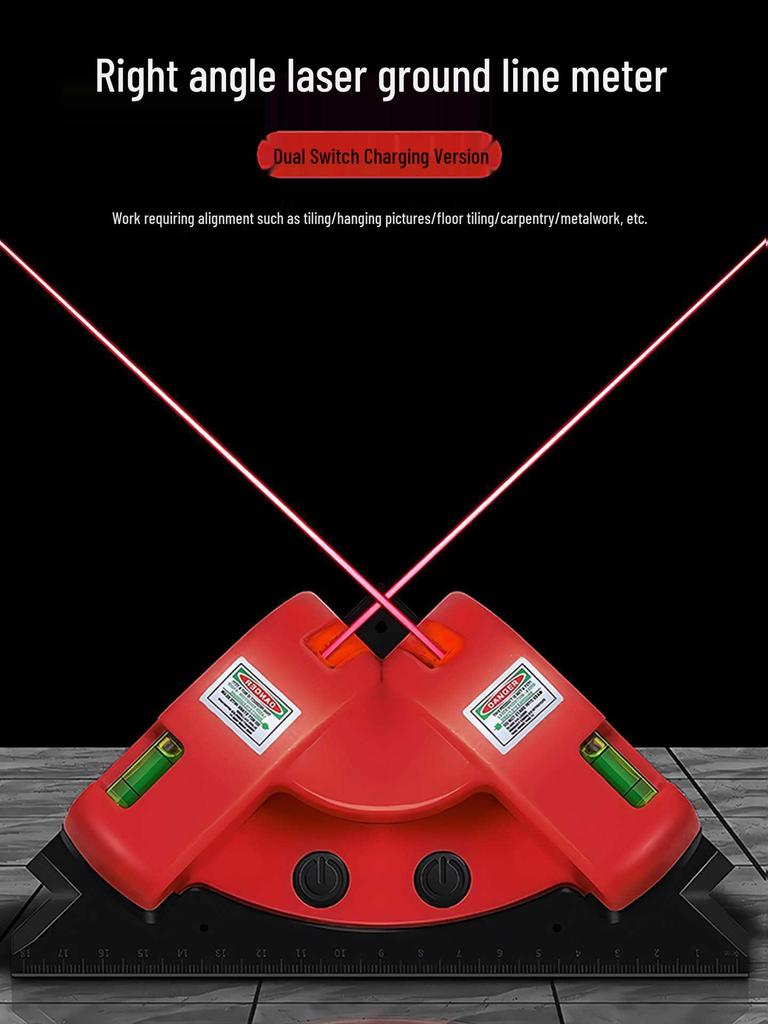High Precision 90° Laser Level and Line Projector