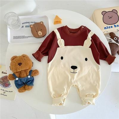All-in-One-Bären für Stardocks, langärmliger Raumanzug Größe 80, Koreas beste Kinderkleidung