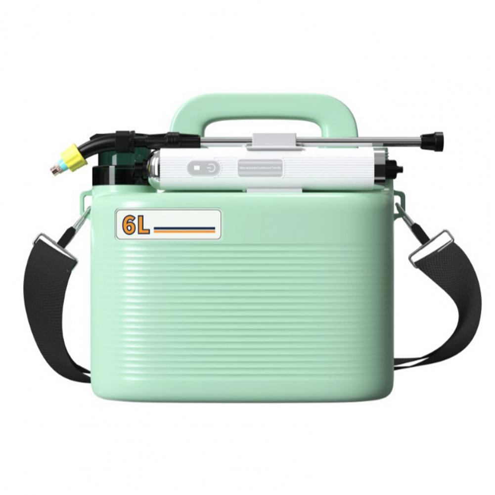 6L Electric Sprayer USB Rechargeable Sprayer with Telescopic Wand 3 Nozzles Portable Water Sprayer for Lawn Garden Yard Care