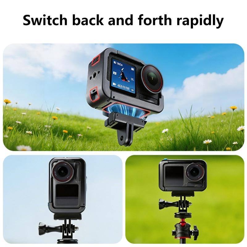 Metal Cage for Action 5/4/3 Accessories Multifunction Protective Frame Aluminum Housing Camera Expansion Protector