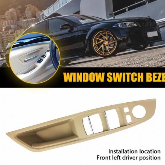 Handle Door Window Panel Fit Cover Switch BMW F10 528i F11 520i 535i 51417225875