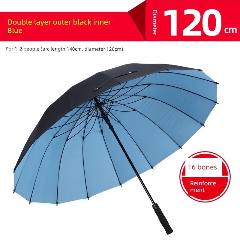 Bardzo Duży Pogrubiony Mocny Specjalny Dwupiętrowy Parasol Męski