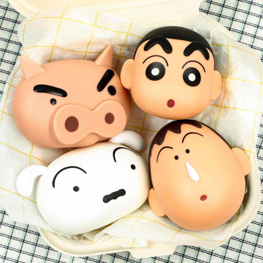 [BelleaMant] Crayon Shin-chan-Charakter, großes Gesicht, Auto-Lufterfrischer, Lüftungsdiffusor, Buri Buri Mo