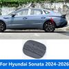 Gas Fuel Tank Cap For Hyundai Sonata 2024 2025 2026 Carbon Fiber Oil Filler Cover Trim Sticker Exterior Accessories Car Styling