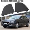 Pair Replacement Tow Hook Cover for Front Bumper Lower Grille Fit For MAZDA 3 2016 2018 OEM Plastic Parts with Part Number