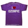 Funny I Love Ozempic Classic T Shirts Men Women Pure Cotton Humor Streetwear Tee Shirt Short Sleeve Unisex Loose Clothing