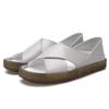 Korean Style Women's Cross Strap Sandals - Large Sizes for Mothers and Pregnant Women