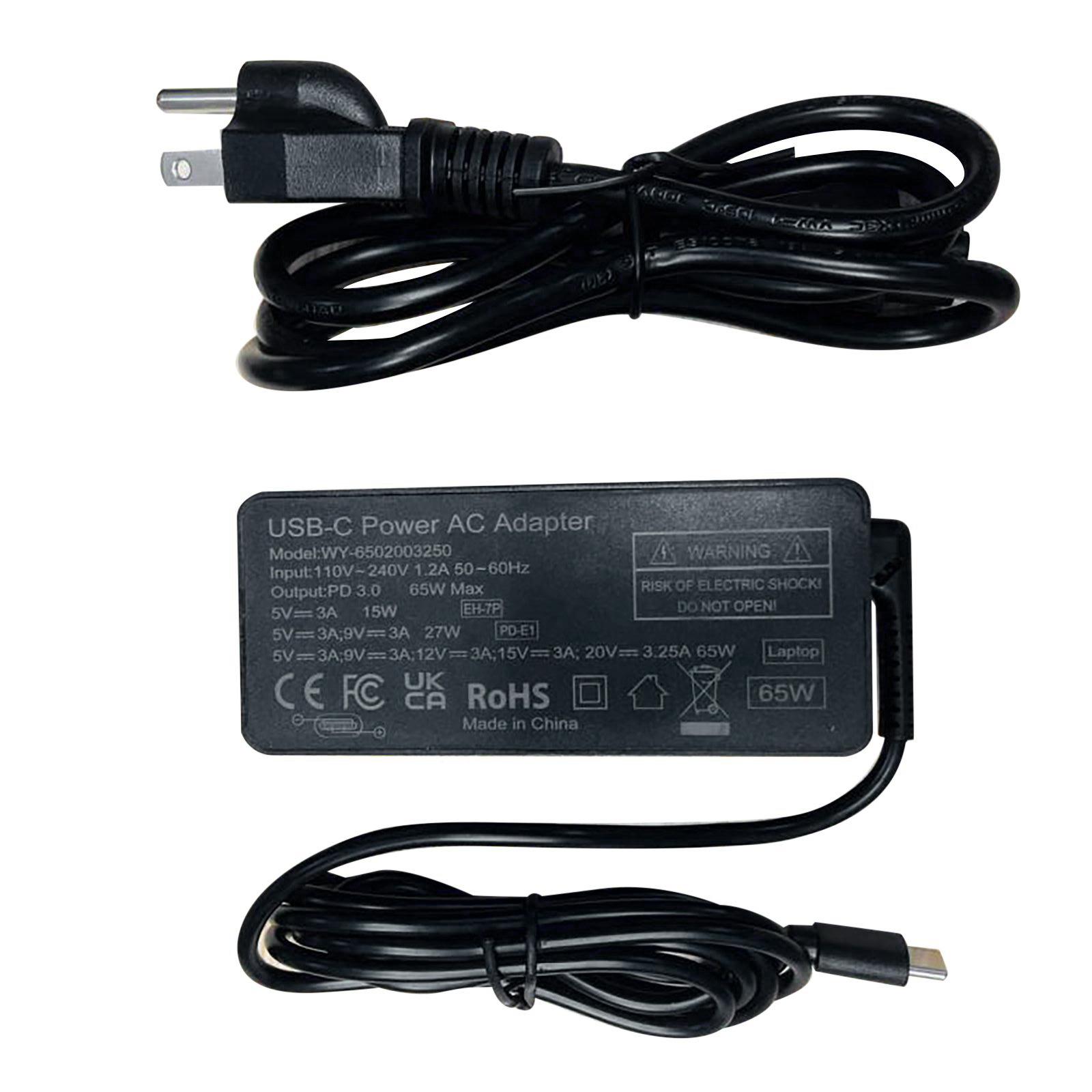 

Адаптер питания USB-C Type-C 65 Вт для Nikon, для Canon, для ноутбука ThinkPad, для HP, для Lenovo, портативное зарядное устройство USB-C United States
