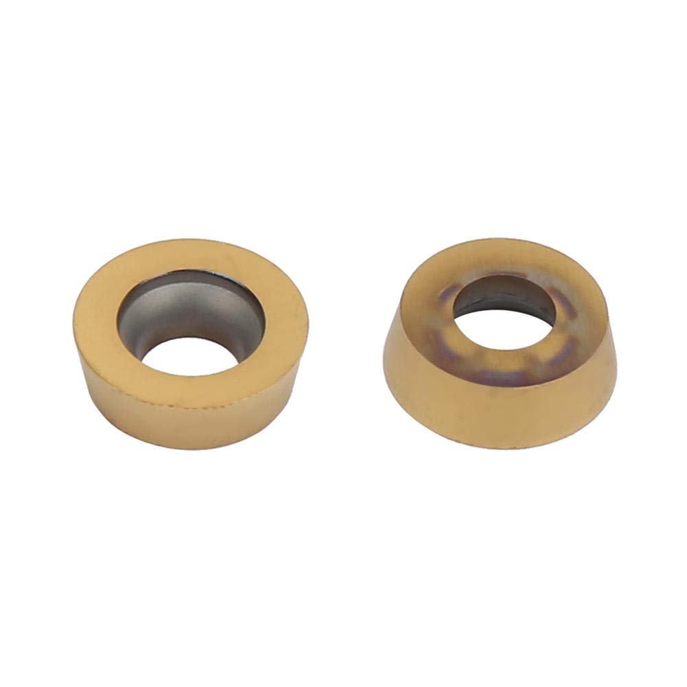 Hilitand Lathe Turning Lathe Insert 10pcs RPMT10T3MO Insert Blades SRAPR1616H10 Lathe Turning Tool Holder 1pc Wrench Tool, Holder, + +