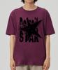 BY.L Detroit Star Short-Sleeve T-Shirt Wine