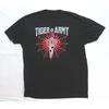 Tiger Army Band Black T Shirt Cotton For Unisex S 4xl Us795