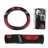 Auto Lenkradbezug Plüsch Kleines Monster 37-38cm Elastisch Warm Rutschfest Lenkradbezug Mehrere Farben Auto Styling Zubehör