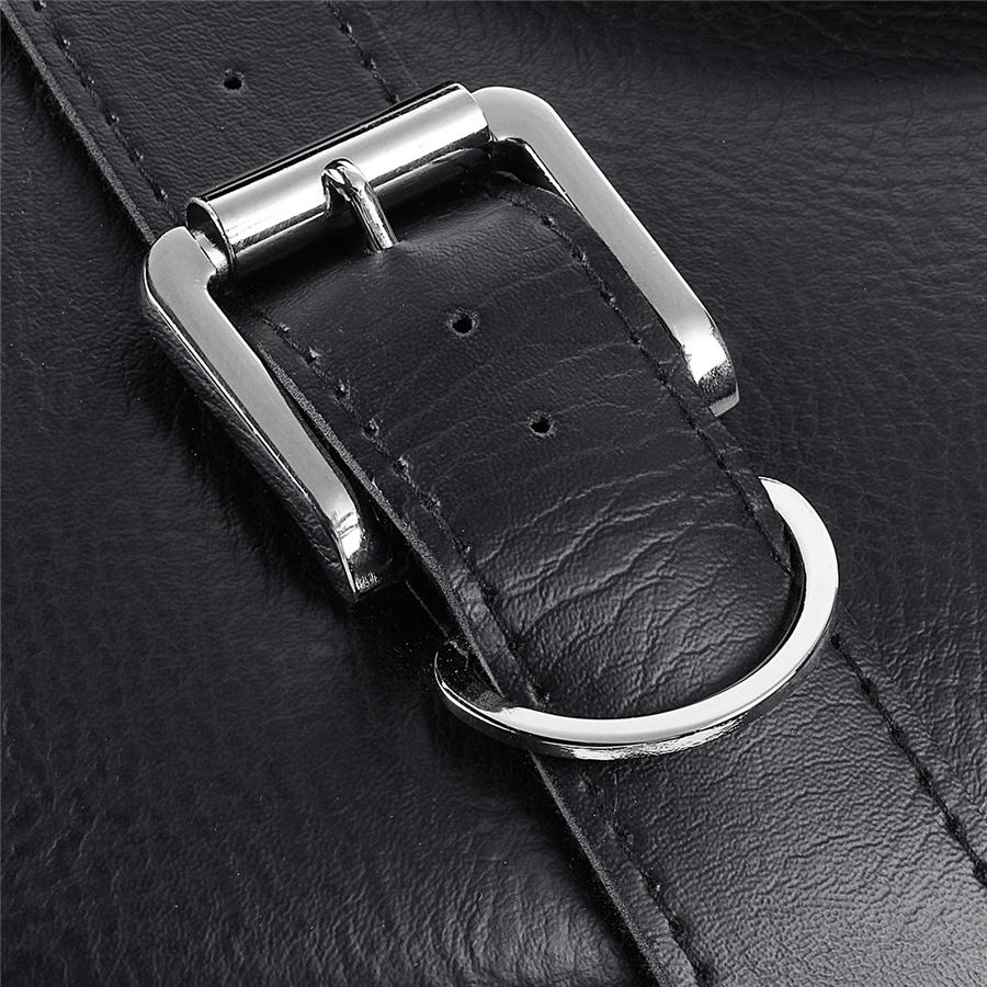 2pcs PU Leather Saddlebags Universal for Harley Honda Suzuki Yamaha