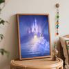 Disney Cinderella Castle digital oil painting diy coloring handpainted handpainted filling home decoration gift for wall art decor