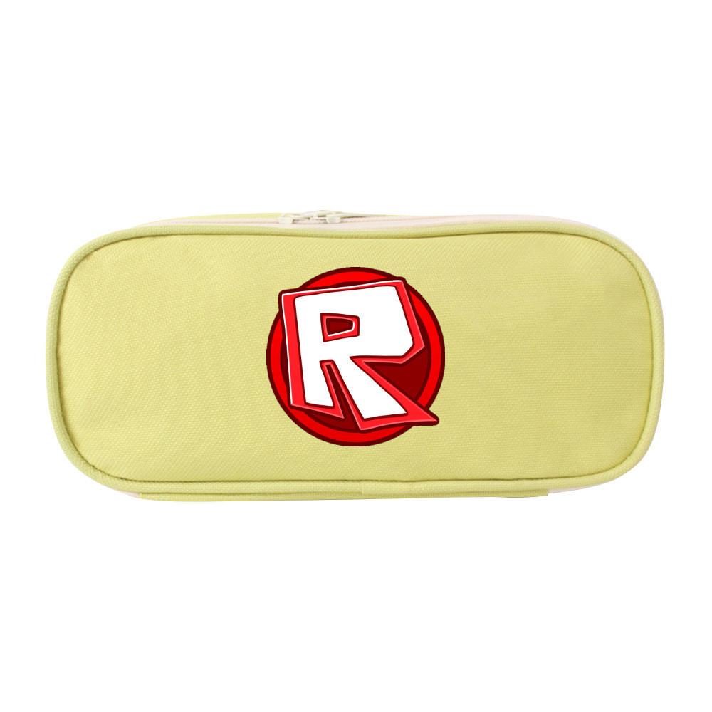 Roblox Canvas-Federmäppchen mit Reißverschluss für Schüler und Sammler