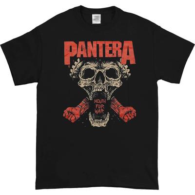 Camiseta Pantera Mouth War Preta Unissex