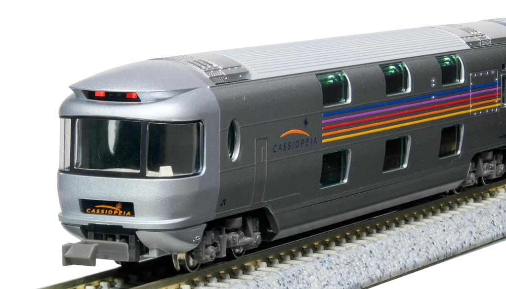 KATO N gauge E26 series basic model railway passenger car "Cassiopeia Cruise" 6-car set, 10-2112