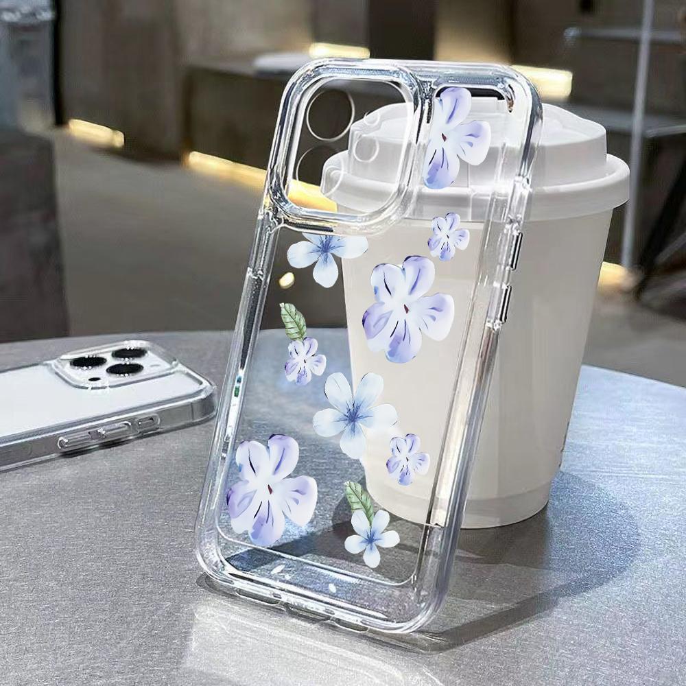 

For Samsung S24 S25 S23 S26 Ultra Cases Cover For Samsung Galaxy S22 Ultra S 25 S20 FE S21 Plus S 22 S23Ultra Tulip Floral Cases For Samsung S24