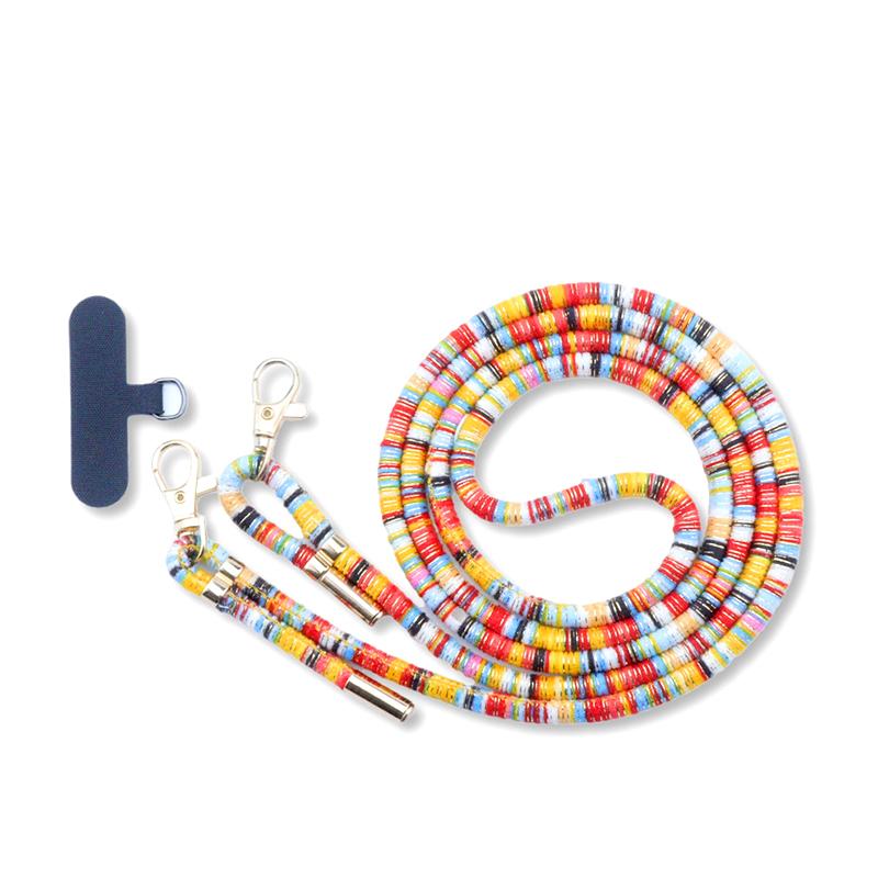 

1 шт. регулируемый модный ремешок для телефона в богемном стиле, ремешок с защитой от потери, этнические аксессуары для ветровой сумки