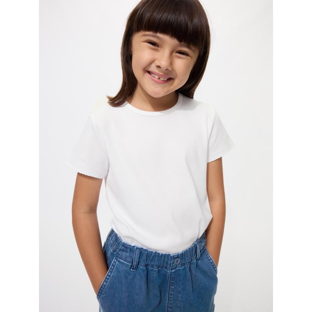 Uniqlo Japan Girls Rib T