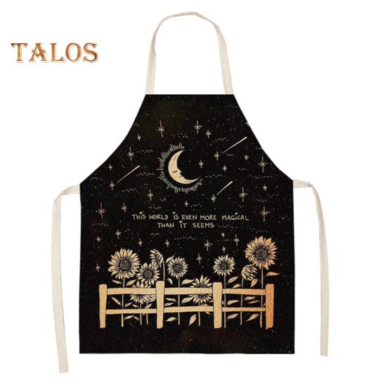 Gartenschürze, bequem, kein Schrumpfen, weich, modisch, modische Damen-Küchenschürze zum Backen