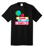 Teacher Appreciation Gift End of School Year T-Shirt Black White Unisex T-Shirt