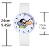 Cartoon Watch Female Students Simple Small Fresh Girlfriend Children Jelly Watch Male And Female Primary And Secondary School Students Quartz