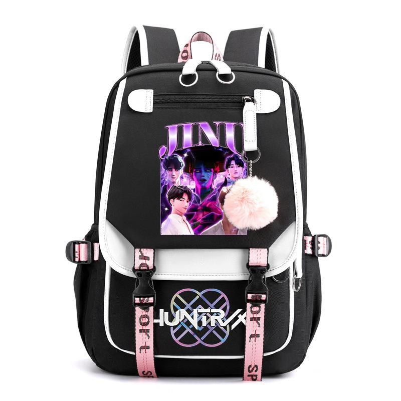 Witch Hunter Animation Cartoon Printed School Bag Large Capacity Junior High School Student Backpack