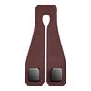 Hidden Car Back Seat Hook Headrest Suede Leather Soft Hanging Hook 20kg Load-Bearing Wear-Resistant Rear Row Hanger High Quality