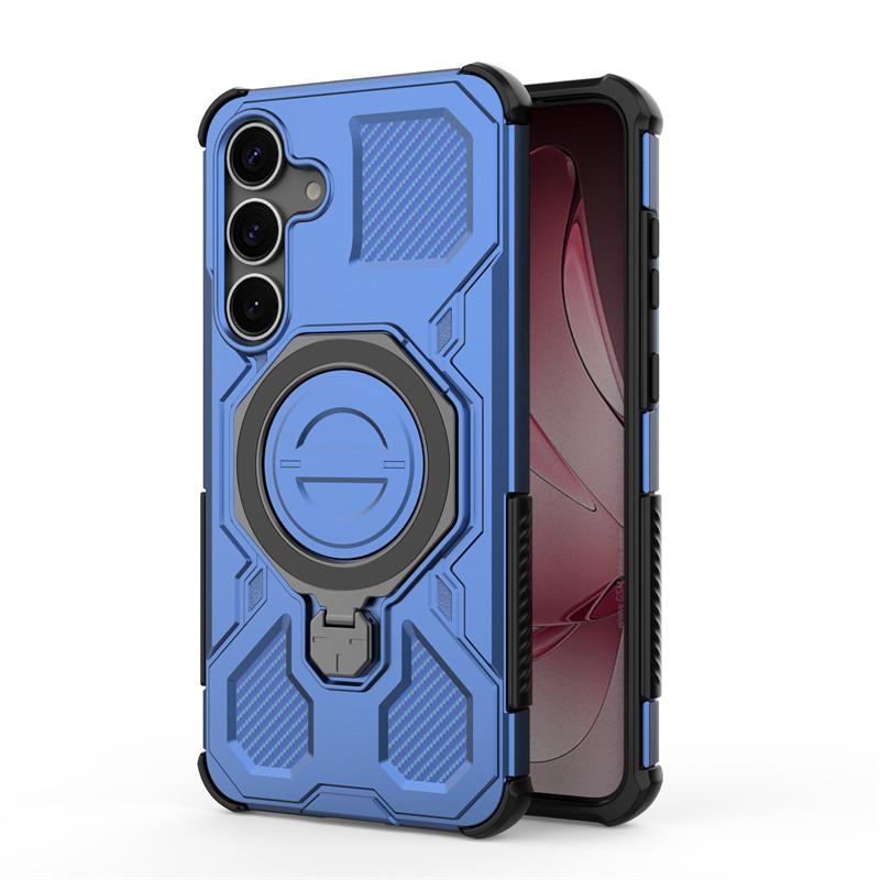 For Samsung Galaxy S25 Plus Case Samsung S25 Plus Cover Holder Magnetic Wireless Charging Protective Phone Case For Samsung S25+