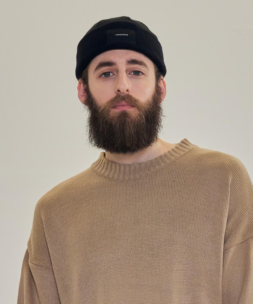 CARGOBROS Cb Original Logo Short Beanie (Black)