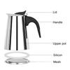 Stainless Steel Moka Pot European Style Coffee Cup Portable Coffee Maker