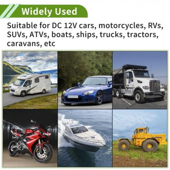 2" 52mm AirFuel Ratio Gauge AFR Controller Gauge LED Digital Display 12V Black