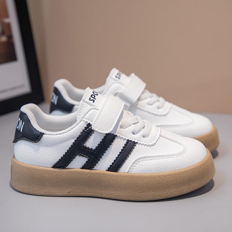 Kids Breathable Thick Soled Casual Skateboard Shoes For Boys And Girls