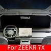 FOR ZEEKR 7X 2025 2026 Car Windshield Sunshade Cover Anti UV ProtectionFoldable and easy to store Accessories