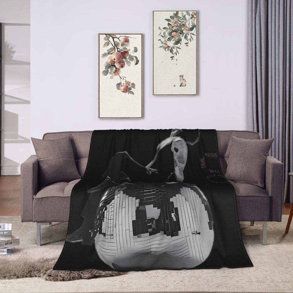Kiss 2026 Harryy S-Styles Soft Warm Blanket  Child Plush Throw Blanket Fashion Outdoor Flannel Bedspread Sofa Bed Cover