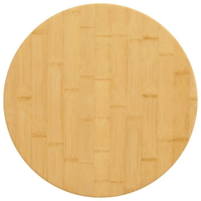 VidaXL Tabletop Ø50x1.5 Cm Bamboo 352673