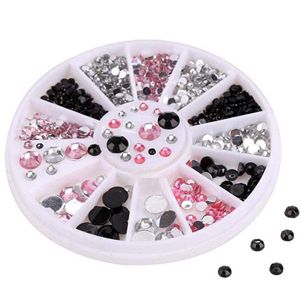 Art Crystals Manicure Different Size Fingernail Beauty Rhinestones Decorations Jewelry