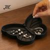 Decorative Trinket Dish Cute Butterfly Jewelry Tray, Vanity Ring for Earrings Necklaces Keys, Dressing Table Decor Elegant Desktop Organizer