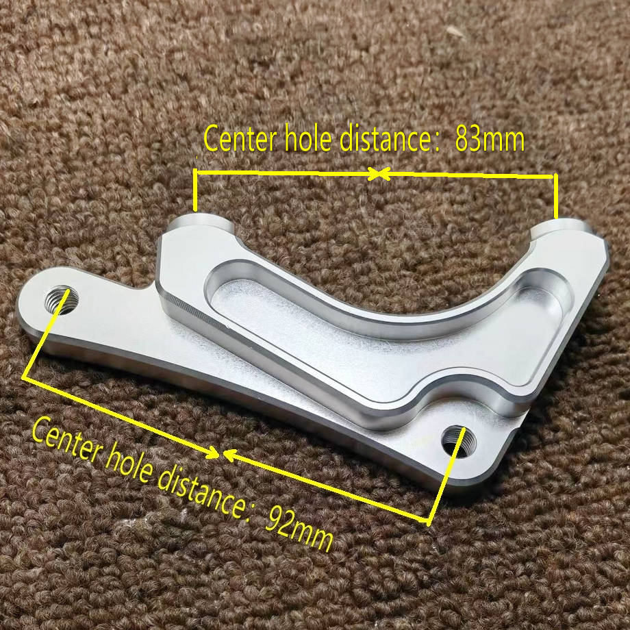 Motorcycle Brake Caliper Bracket Adapter Support For Honda Dio Af 18/27/28/34/35 For Rpm Adelin Frando Radial 200mm Hole pitch