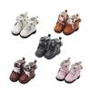 1 Paar leichte Puppen-PU-Lederschuhe PU-Leder 20cm Puppen-Lederstiefel DIY-Puppe