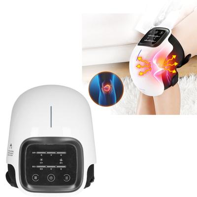 Electric Knee Massager Compress Reduce Fatigue Vibration Knee Massage Device USB Rechargeable White